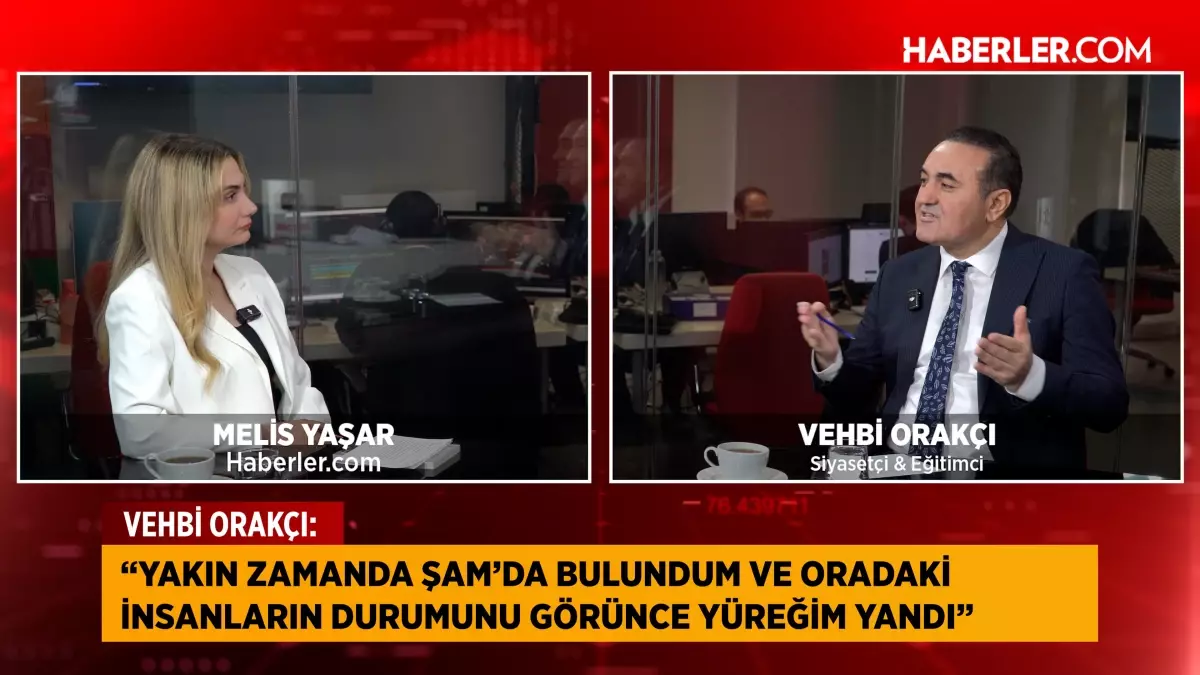 Vehbi Orakçı'dan çözüm süreci, gençlik ve dünya siyasetine dair çarpıcı mesajlar