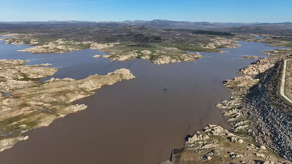 Yağışlar Kayalıköy Barajı'na can suyu oldu