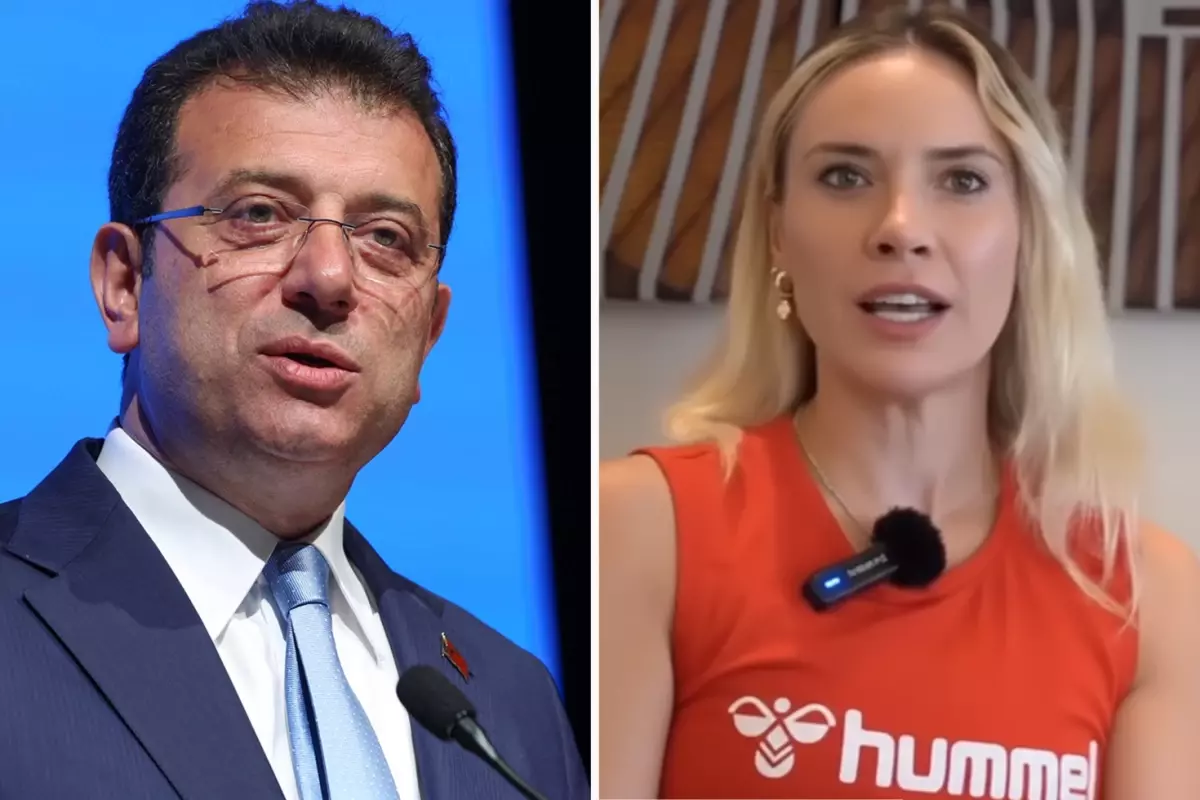 Yasak aşk iddiasında adı geçen voleybolcu, "Telefonunuzdaki en ünlü kim?" sorusuna İmamoğlu yanıtını vermiş