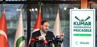 Yeşilay Başkanı Dinç, kumar bağımlılığında güncel verileri paylaştı Açıklaması