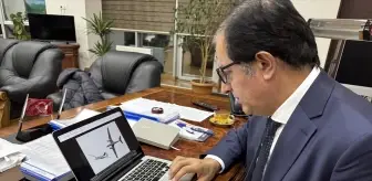 Ardahan Üniversitesi Rektörü Prof. Dr. Emiroğlu, AA'nın 'Yılın Kareleri' oylamasına katıldı