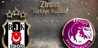 Beşiktaş Keçiörengücü maçı kaç kaç? MAÇ SONUCU! Beşiktaş Keçiörengücü golleri kim attı, canlı maç anlatımı!