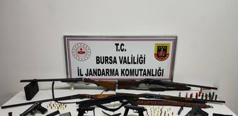 Bursa'da ruhsatsız silah operasyonunda 2 şüpheli gözaltına alındı