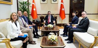 Cumhurbaşkanı Yardımcısı Yılmaz, ABD Büyükelçisi Barrack'ı kabul etti