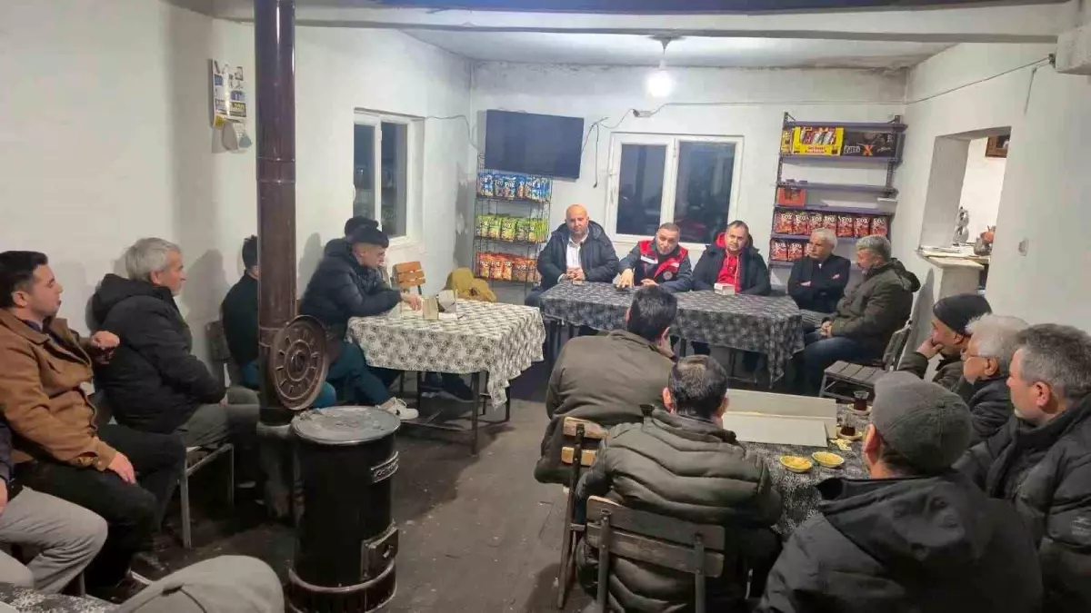 Dinar'da çiftçilere kooperatifçilik anlatıldı