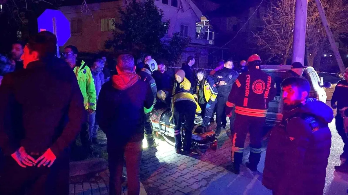 Direğine çarpan araç hurdaya döndü: 1 yaralı