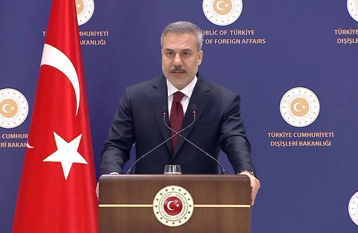 Dışişleri Bakanı Fidan: "Gazze ve Filistinlilerin barış ve huzur içinde yaşayabilmeleri amacıyla çalışmaya...