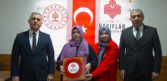 Gaziantep'te görme engelli hafızlara ziyaret