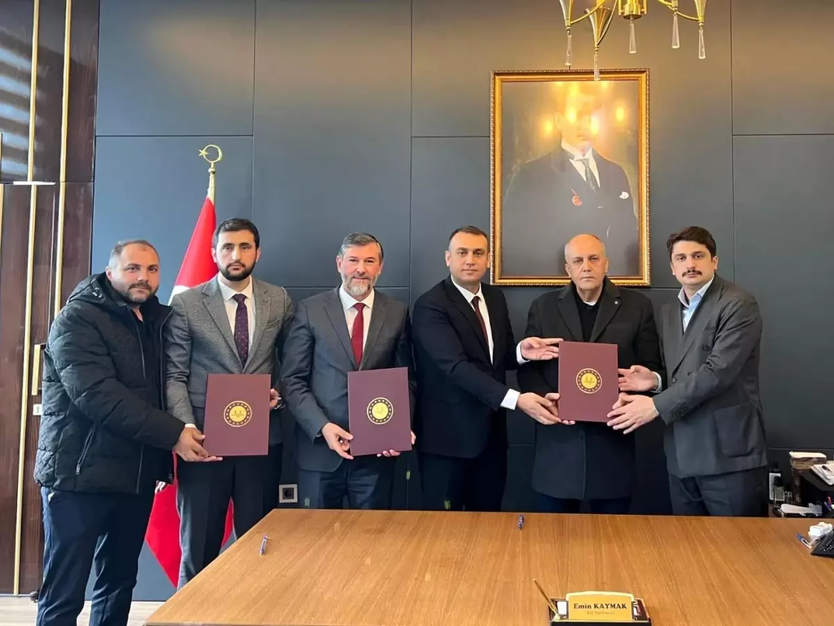 Hatay'da 2 caminin inşası için protokol imzalandı