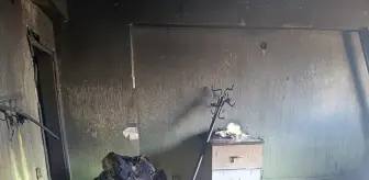 İskenderun'da evde çıkan yangında 1 kişi dumandan etkilendi