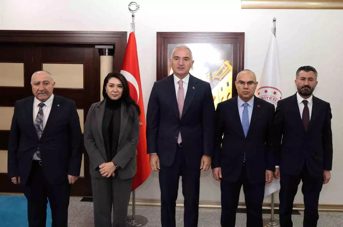 Kültür ve Turizm Bakanı Ersoy, Ağrı'da