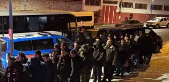 Nevşehir merkezli tefecilik operasyonunda yakalanan 68 şüpheliden 34'ü adliyede