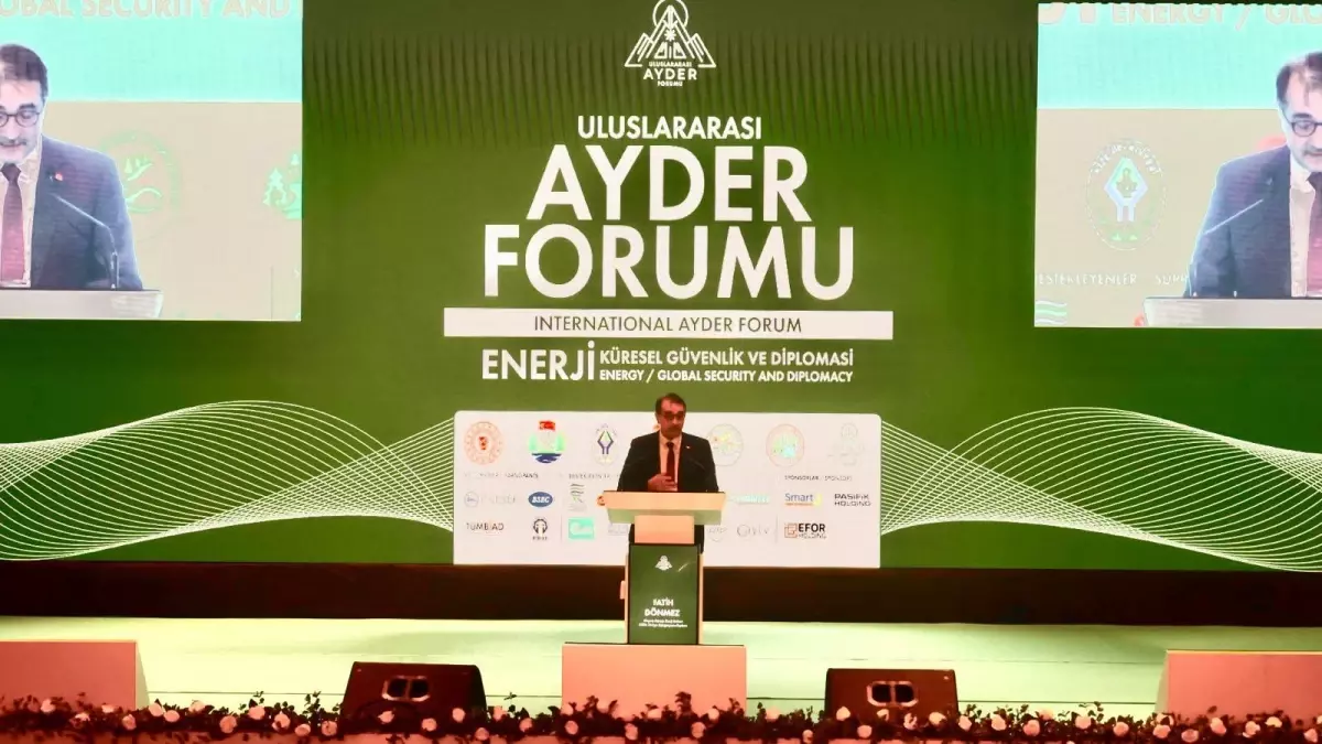 Rize'de "Uluslararası Ayder Enerji Forumu" düzenlendi