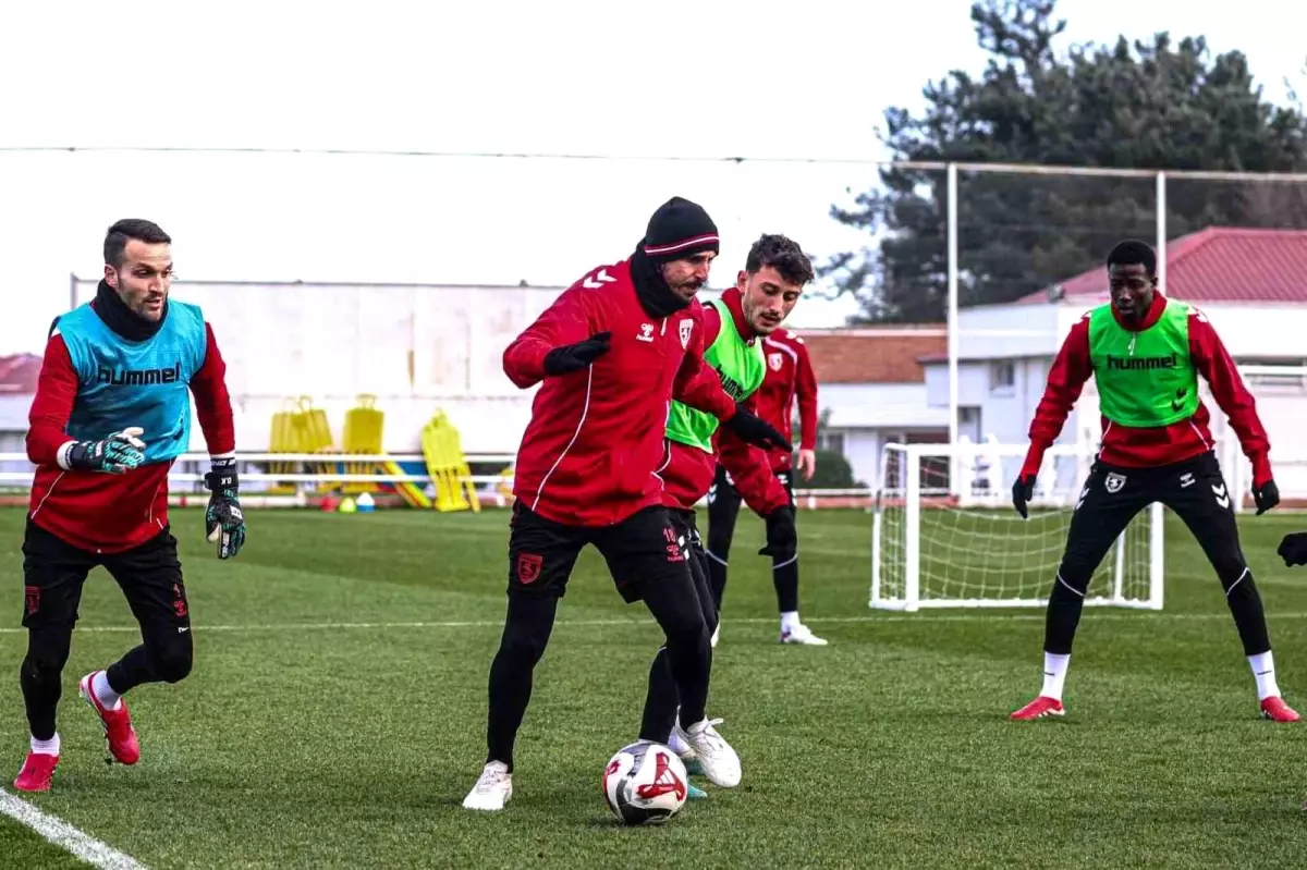 Samsunspor'da, Gençlerbirliği maçının hazırlıkları başladı