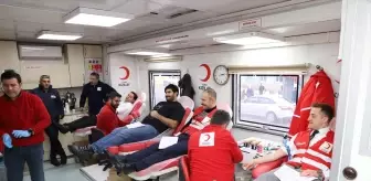 Şemdinli'de kan bağışı kampanyası sürüyor