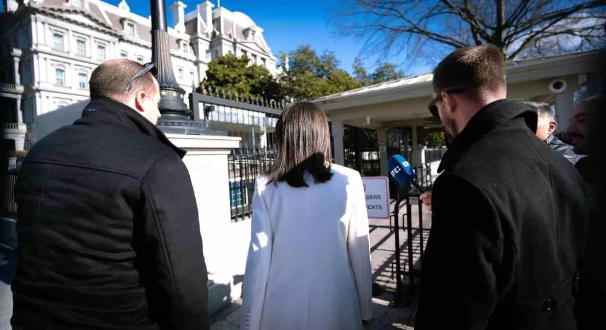 Trump, Venezuela muhalefet lideri Machado ile Beyaz Saray'da bir araya geldi