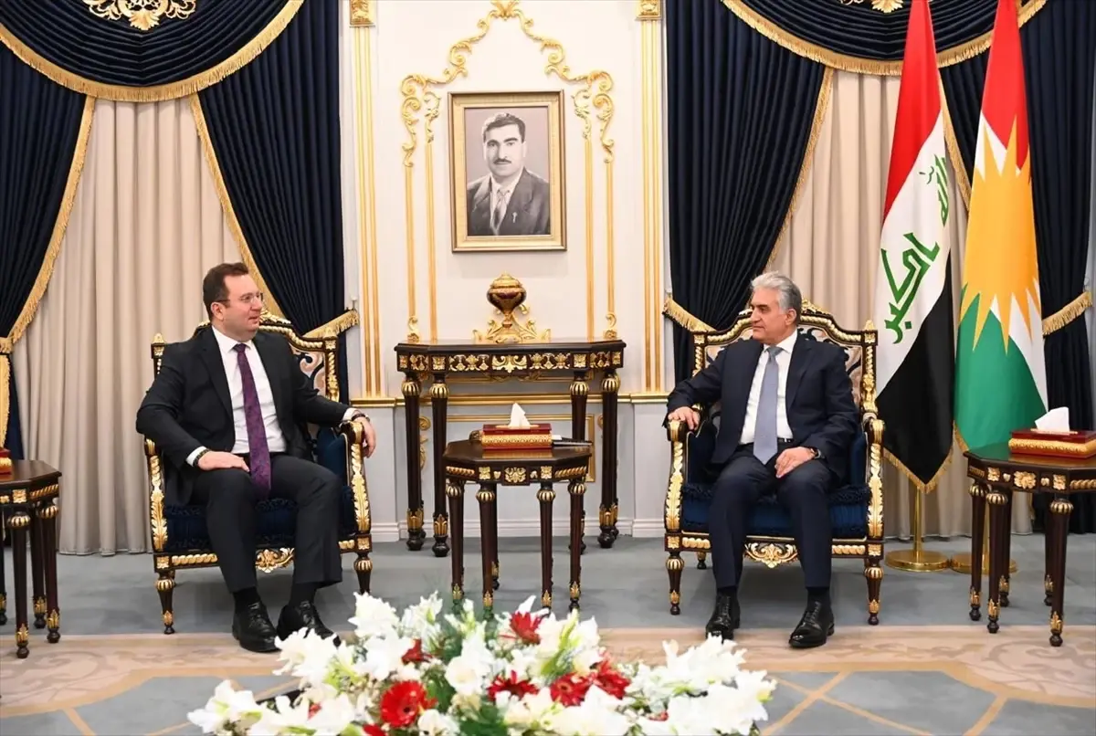 Türkiye'nin Erbil Başkonsolosu Topçu, IKBY İçişleri Bakanı Ahmed ile bölgesel güvenliği görüştü