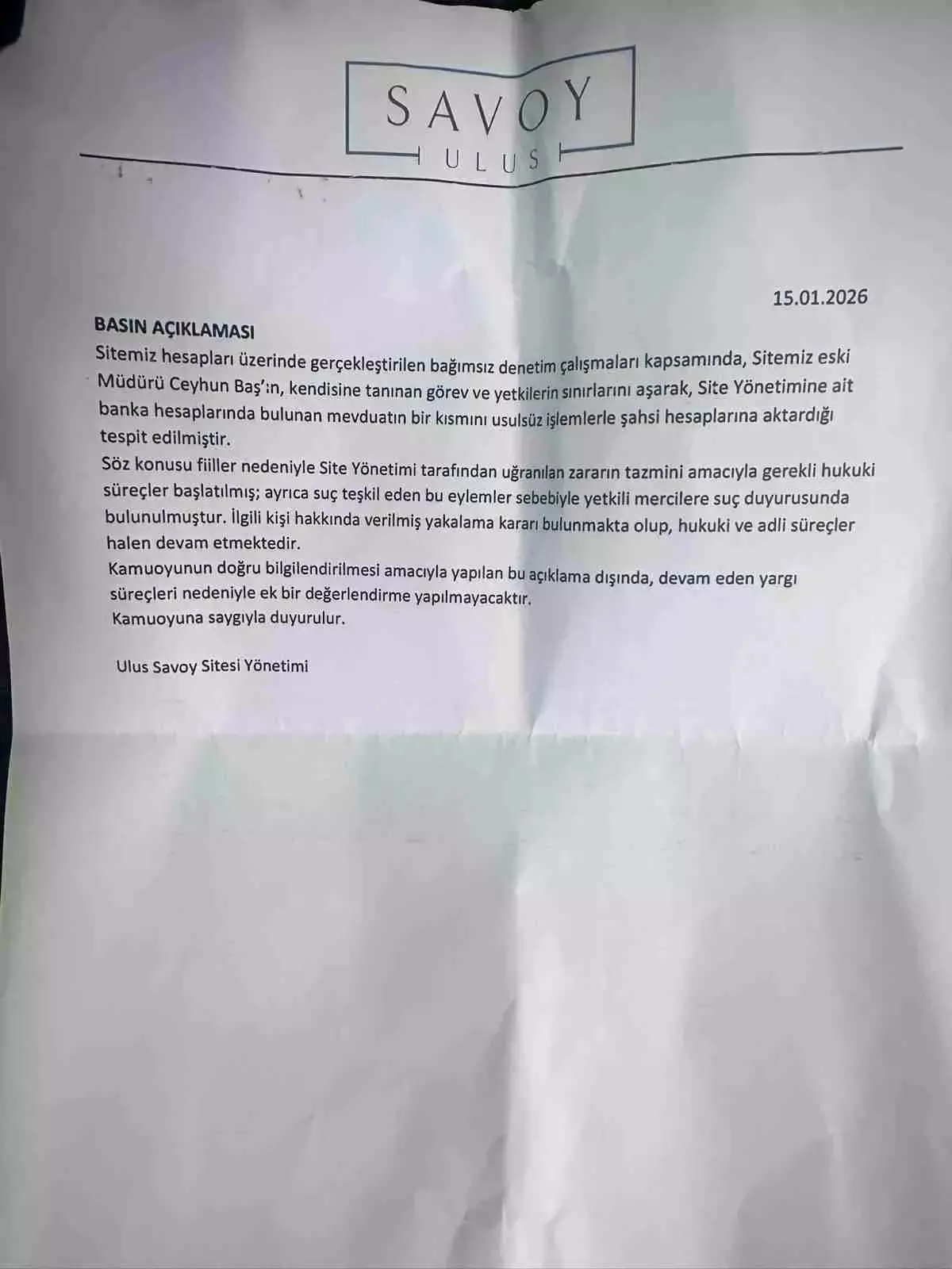 Ünlülerin yaşadığı sitede 1 milyon dolarlık vurgun iddiası