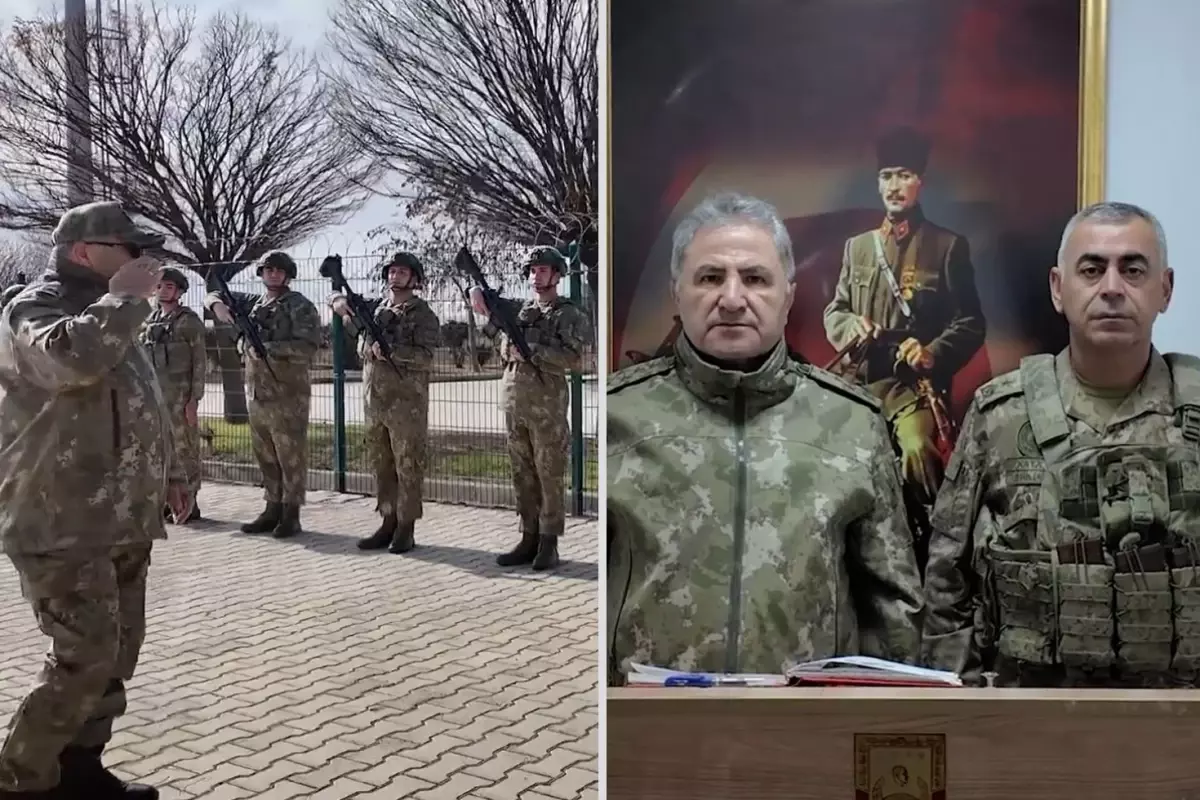 MSB görüntüleri yayınladı: Türkiye sınırında dikkat çeken hareketlilik