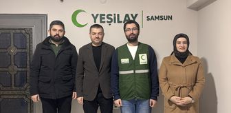 AK Parti İlkadım İlçe Başkanı Ersin Kasap, Yeşilay'ı ziyaret etti