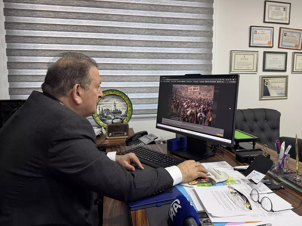 Antalya İl Sağlık Müdürü Özkan, AA'nın 'Yılın Kareleri' oylamasına katıldı