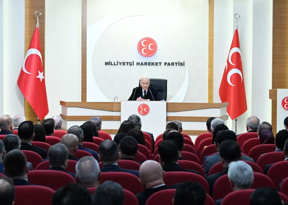 Bahçeli, partisinin MYK ve MDK toplantısına başkanlık etti