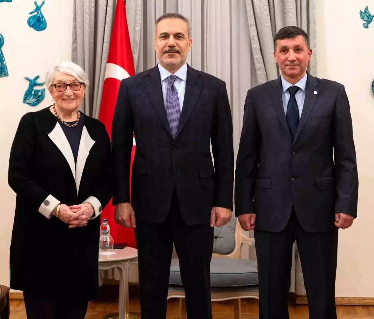 Bakan Fidan, Litvanya'daki Tatar ve Karaim toplumları temsilcileriyle bir araya geldi