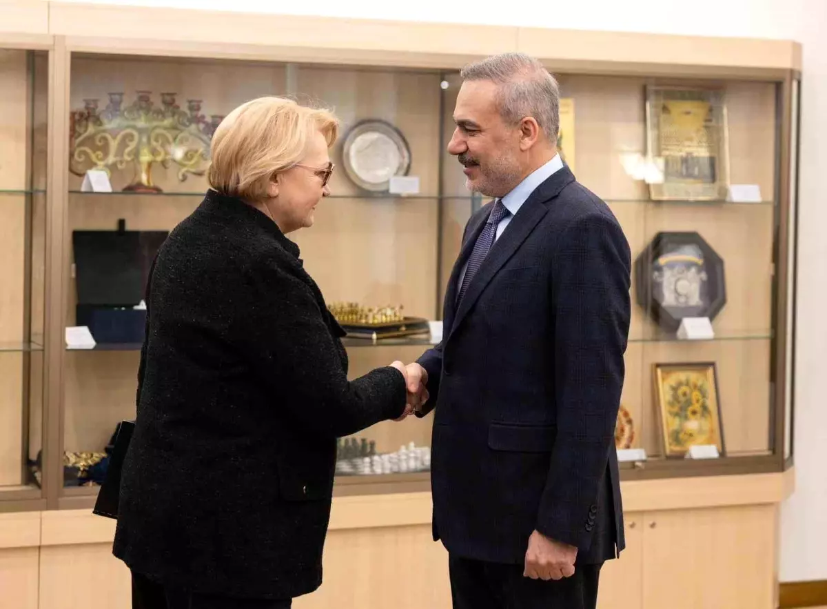 Bakan Fidan, Litvanya Meclis Başkan Yardımcısı Budbergyt ile görüştü