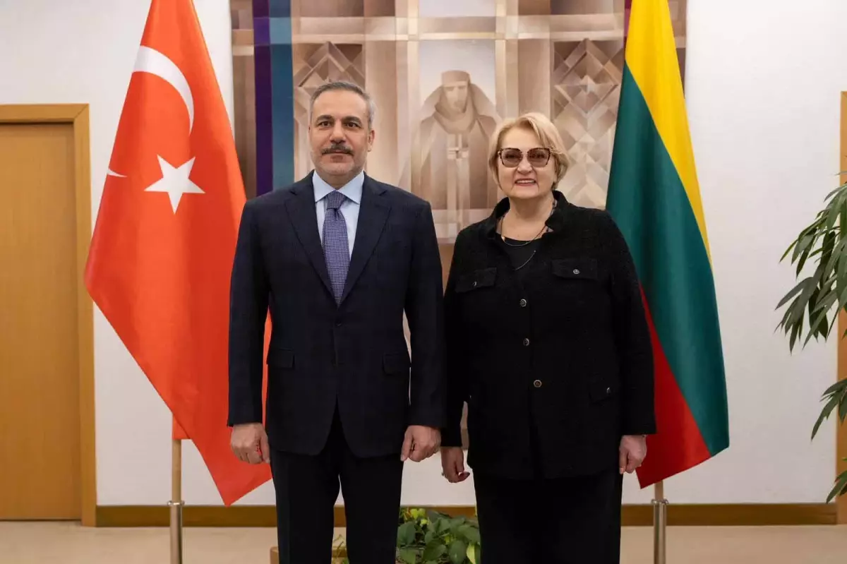 Bakan Fidan, Litvanya Meclis Başkan Yardımcısı Budbergyte ile görüştü