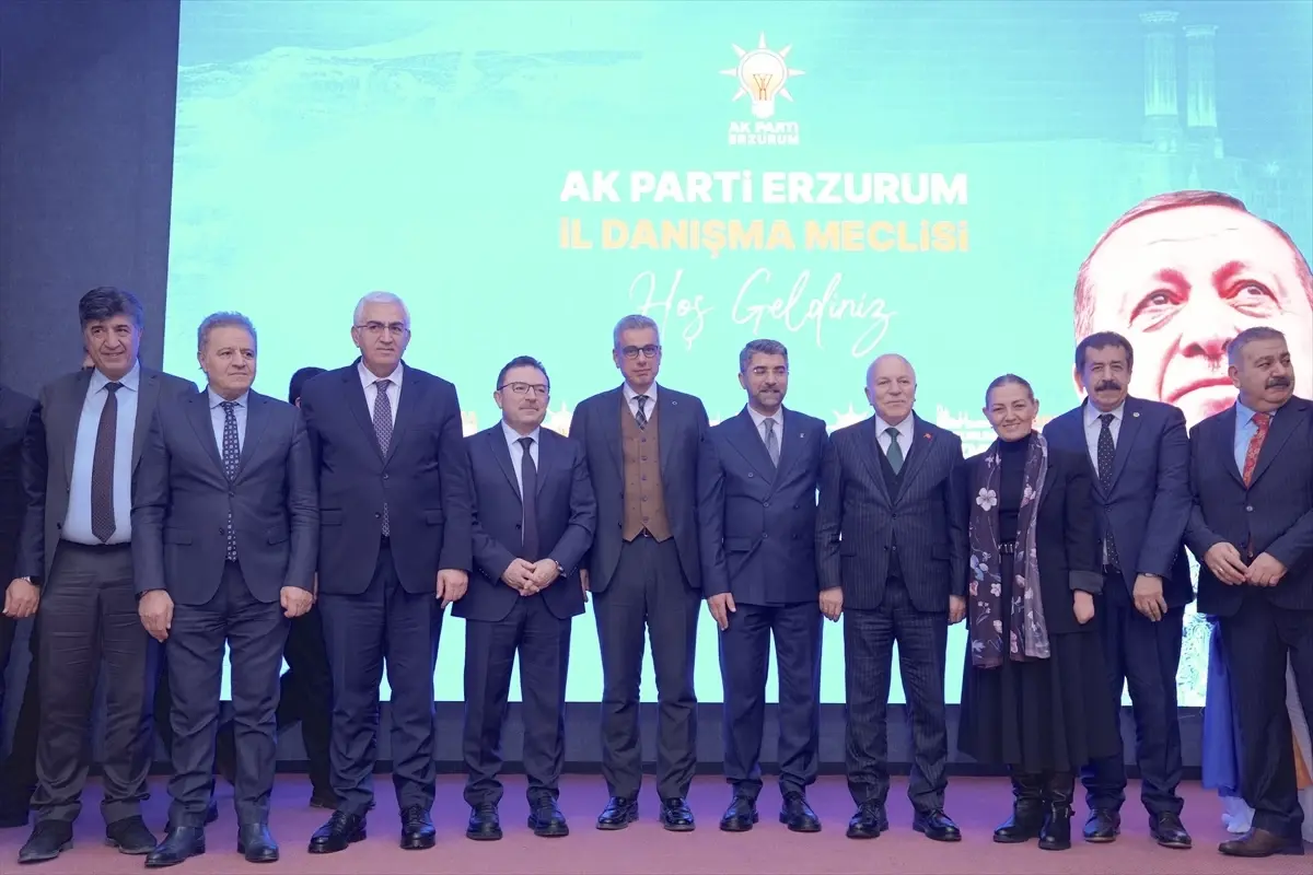 Bakan Memişoğlu, AK Parti Erzurum İl Danışma Meclisi Toplantısı'nda konuştu Açıklaması