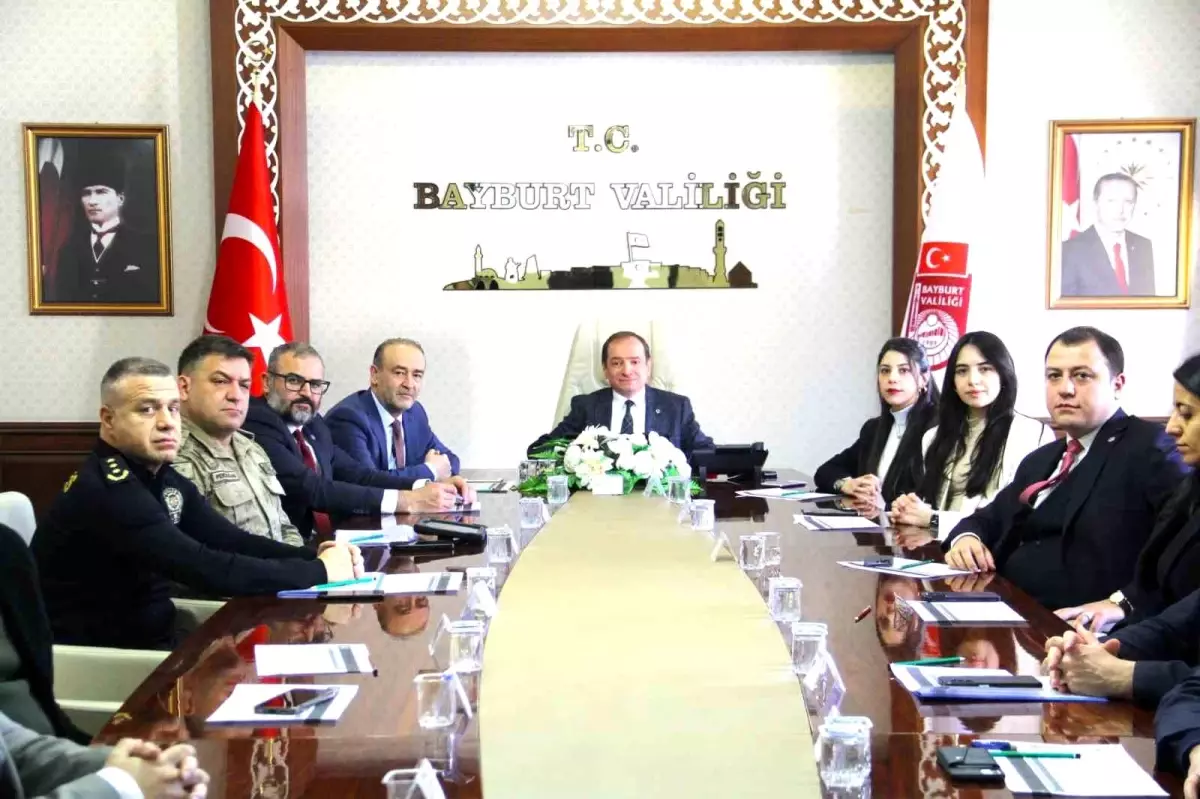 Bayburt'ta çocukların korunmasına yönelik yapılan çalışmalar değerlendirildi