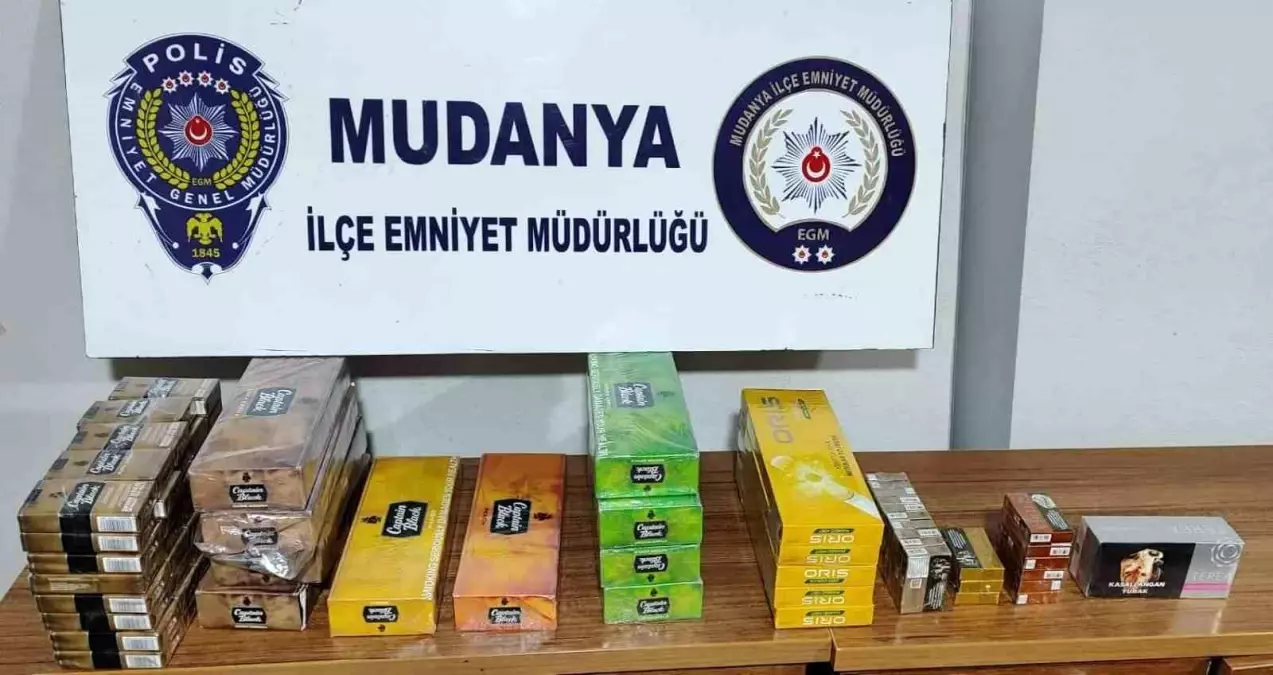 Bursa'da kaçak sigara operasyonu