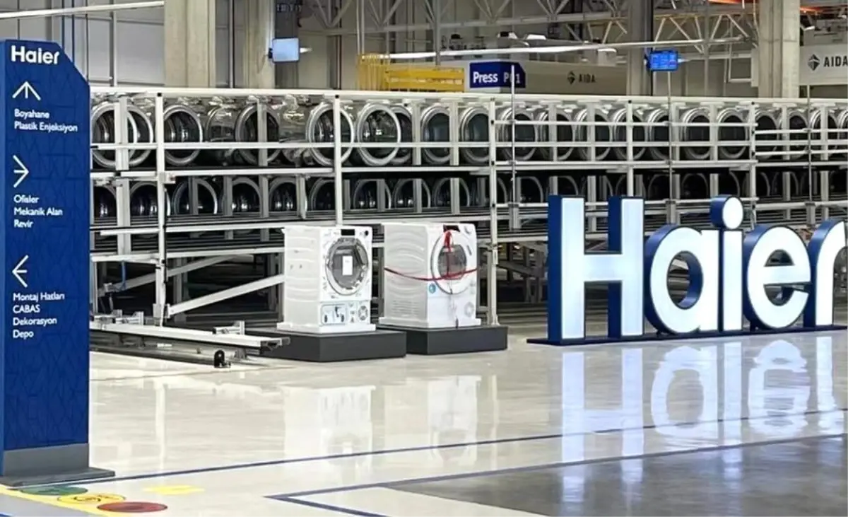 Çinli Beyaz Eşya Devi Haier'in Akıllı Üretimi, Türkiye'nin Yeşil Dönüşüm Sürecine Katkı Sağlıyor