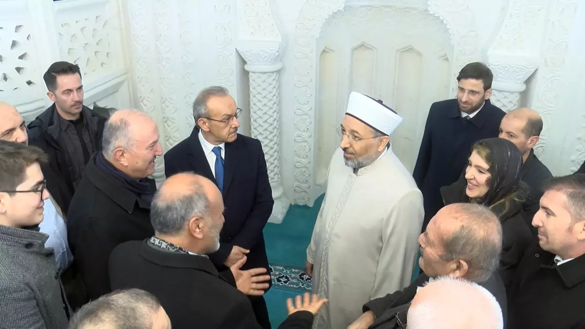 Diyanet İşleri Başkanı Arpaguş: İbadethanelerimizi ayağa kaldırmaya çalışıyoruz