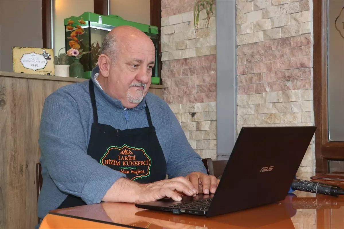 Hatay'da künefeciler, AA'nın "Yılın Kareleri" oylamasına katıldı