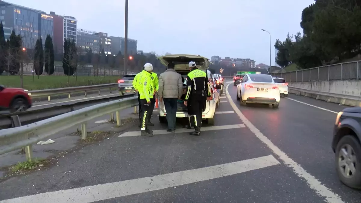 İstanbul'da dronlu 'Taralı Alan' denetimi; 11 sürücüye 29 bin lira ceza