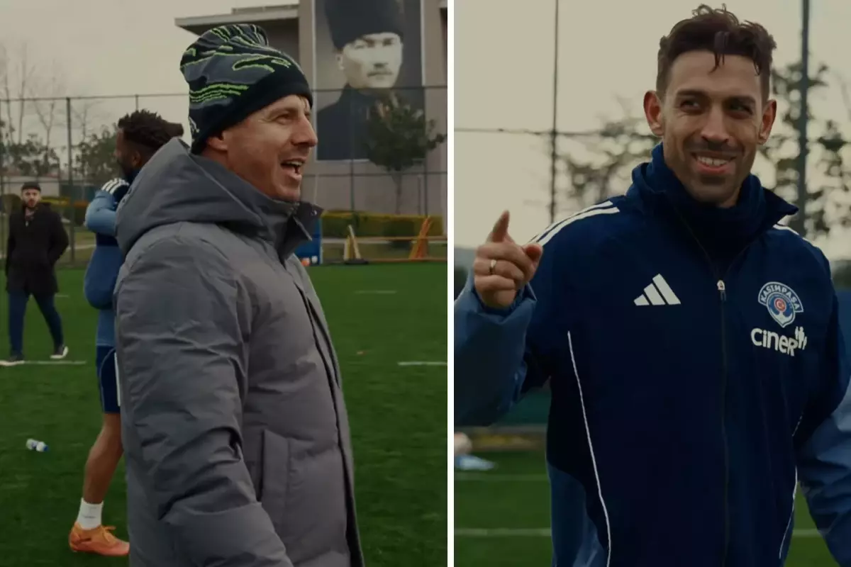 Kasımpaşa'nın antrenman videosu viral oldu