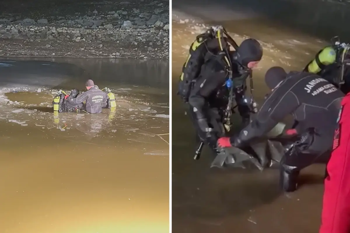 Mardin'de kayıp 2 çocuğun cansız bedenleri yüzeyi buz tutan gölette bulundu.