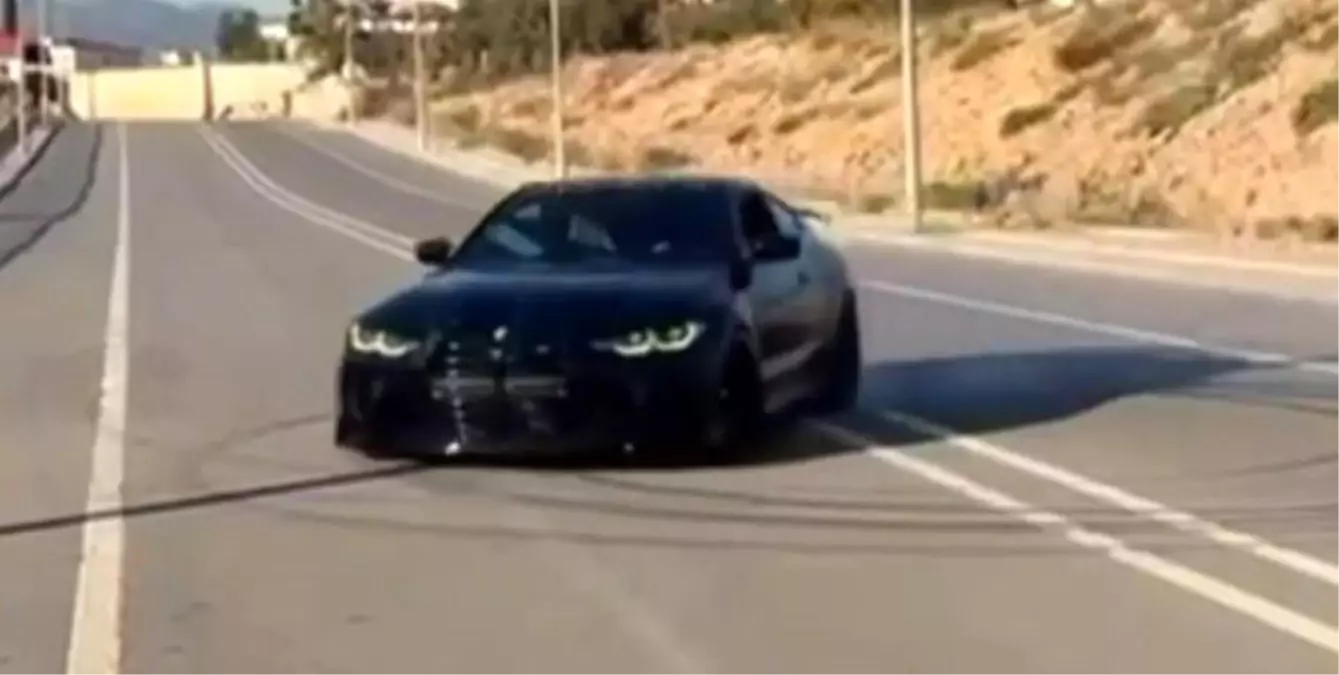 Mersin'de drift atan sürücüye 58 bin TL ceza