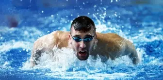 Milli yüzücü Emre Sakçı yeni başarılar için çalışmalarını sürdürüyor