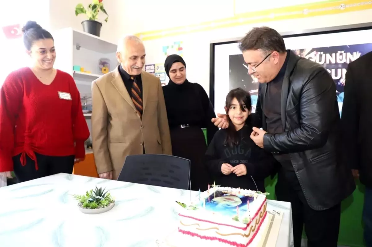 Şehit emaneti Afra'ya 8'inci yaşında anlamlı sürpriz