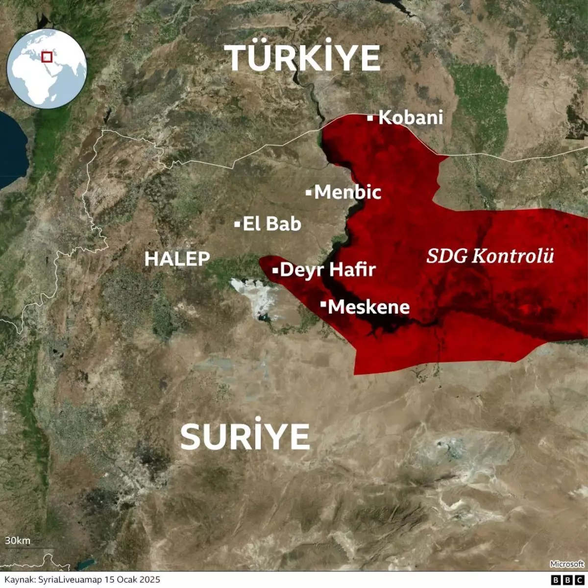 Suriye ordusu: 'Fırat'ın batısından Halep'e insani koridor sekiz saat açık kalacak'
