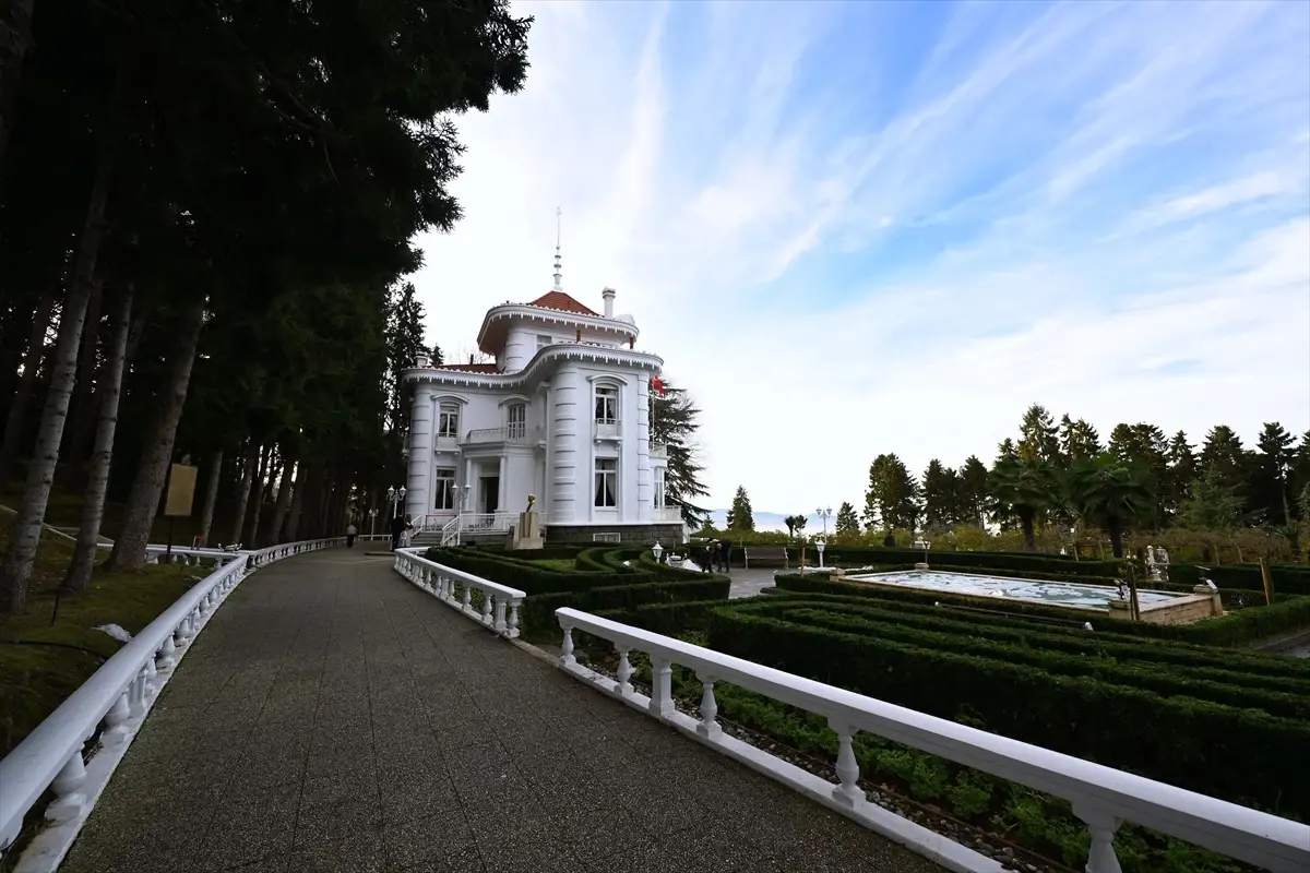 Trabzon'daki Atatürk Köşkü 2025'te 373 bin 920 ziyaretçiyi ağırladı