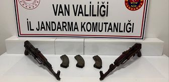 Van'da 2 uzun namlulu silah ele geçirildi