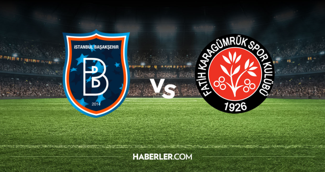Başakşehir Karagümrük CANLI nereden izlenir? Başakşehir Karagümrük maçı hangi kanalda, nereden izlenir?