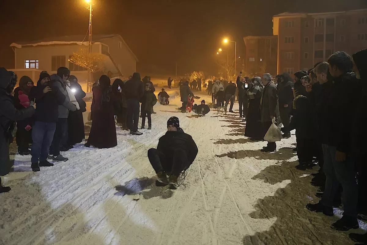 Bayburt'ta '2. Kızak Festivali' düzenlendi