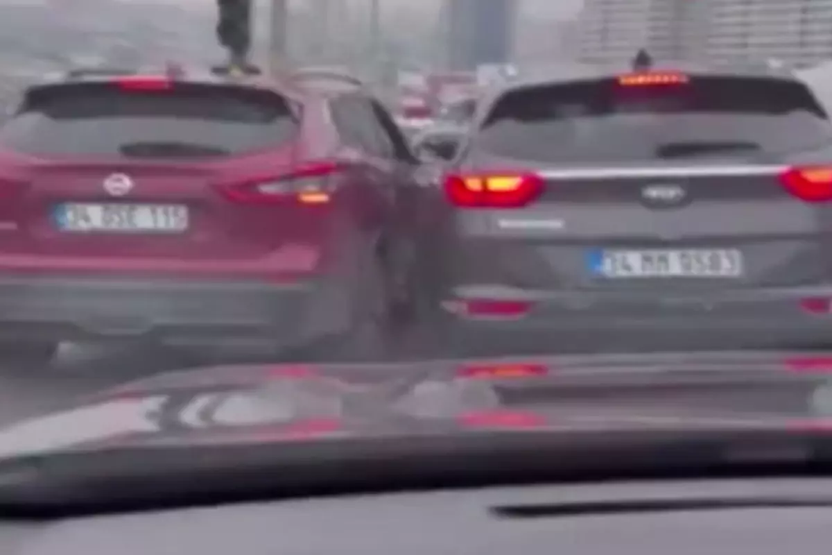 Kazaya sebep olan 'kaynakçı'ya tekme tokat dayak