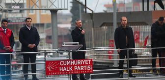 CHP Genel Başkanı Özgür Özel, partisinin Hatay mitinginde konuştu Açıklaması
