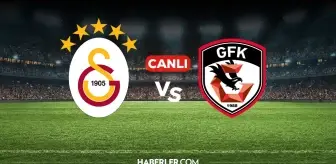 Galatasaray Gaziantep CANLI nereden izlenir? Galatasaray Gaziantep maçı hangi kanalda, nereden izlenir?
