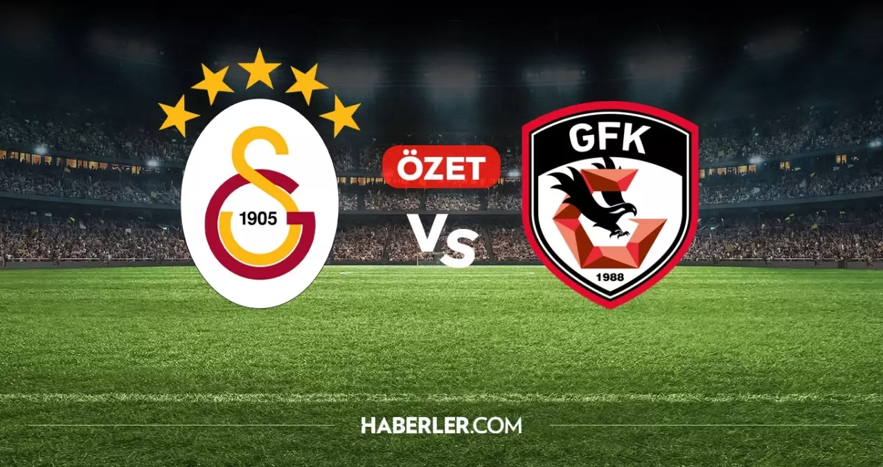 Galatasaray Gaziantep maç özeti ve golleri! (ÖZET) Galatasaray Gaziantep kaç kaç bitti, golleri kim attı?